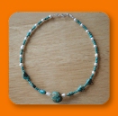 Turquoise & Pearl Necklace